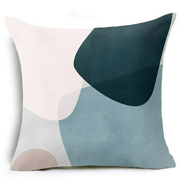 Home Decor Soft Cushion Cover Geometric Throw Pillow Cases Waist Pillow Sofa 
